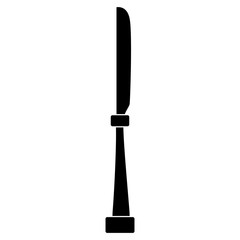 knife kitchen cutlery icon vector illustration graphic design