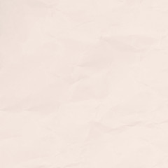 Crumpled light brown paper texture or paper background for business education and communication concept design.