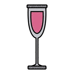 Glass cup isolated icon vector illustration graphic design
