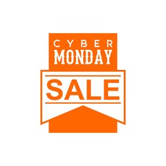 cyber monday sale badge and banner promotion