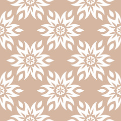 Floral ornaments. seamless pattern