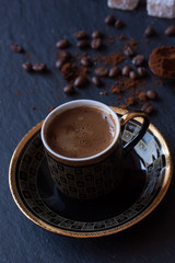Turkish coffee and Turkish delight