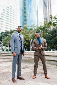 Two men in business attire