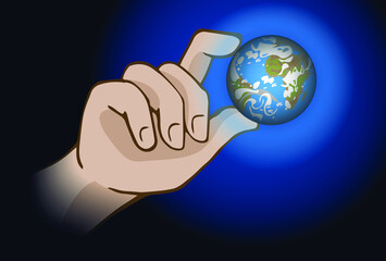 the whole world in his hands