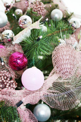 christmas tree card background