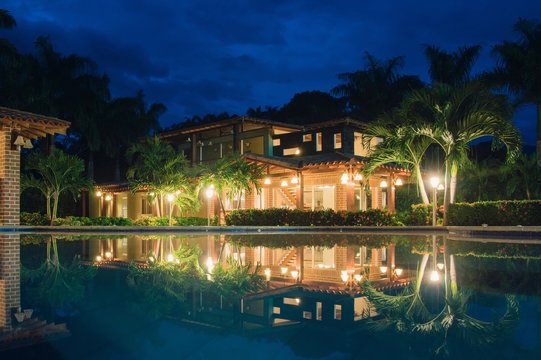 Fancy country house with pool