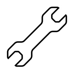 wrench icon, spanner icon