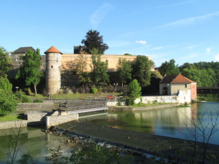 View of Cheb Castle and Ohre River,
Cheb Walls - Sance