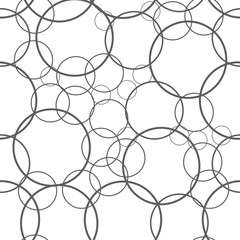 Dots on a white background pattern. Abstract geometric modern background. Vector illustration. Art deco style. Circle seamless pattern