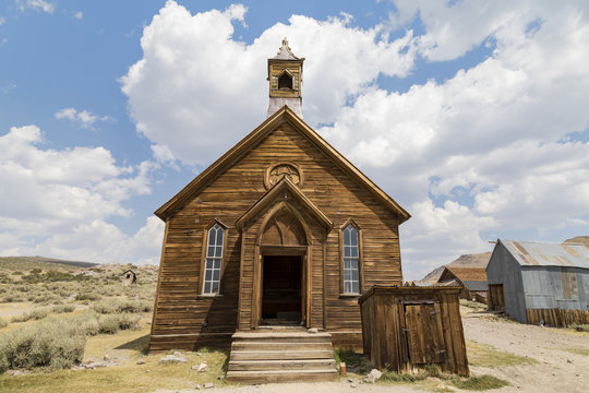 Abandoned Buildings From The California Gold Rush