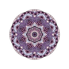 Flower Mandalas. Vintage decorative elements. Oriental pattern, vector illustration. Islam, Arabic, Indian, turkish, pakistan, chinese, ottoman motifs