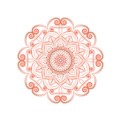 Flower Mandalas. Vintage decorative elements. Oriental pattern, vector illustration. Islam, Arabic, Indian, turkish, pakistan, chinese, ottoman motifs