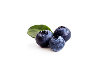 Close up of Juicy and fresh blueberries, Macro, Healthy eating
