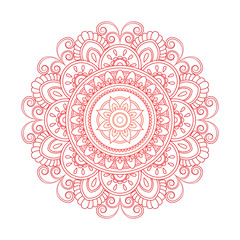 Flower Mandalas. Vintage decorative elements. Oriental pattern, vector illustration. Islam, Arabic, Indian, turkish, pakistan, chinese, ottoman motifs