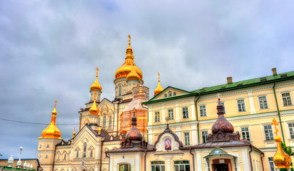 Fototapeta na wymiar Transfiguration Cathedral at Pochayiv Lavra, Ukraine