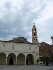 Nafplio - Church of St. George and Palamidi