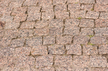 background from paving stones