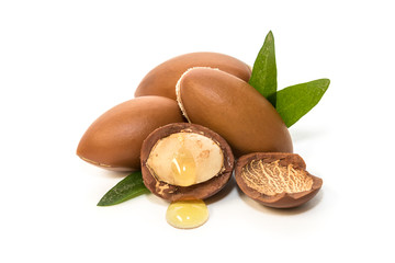 Argan seeds, for the production of oil. Very nutritious for skin and hair