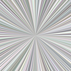 Grey abstract starburst background from radial stripes