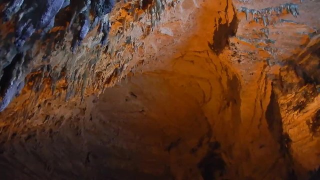 The Melissani cavern in Cephalonia or Kefalonia in Greece.
