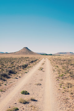 remote landscape of south africa