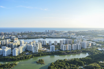 Buildings in Barra da Tijuca, Rio de Janeiro, Brazil