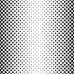 Monochrome square pattern - geometrical abstract vector background illustration from angular squares