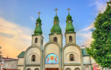 Cathedral of the Theotokos of Pochayiv in Mukacheve, Ukraine