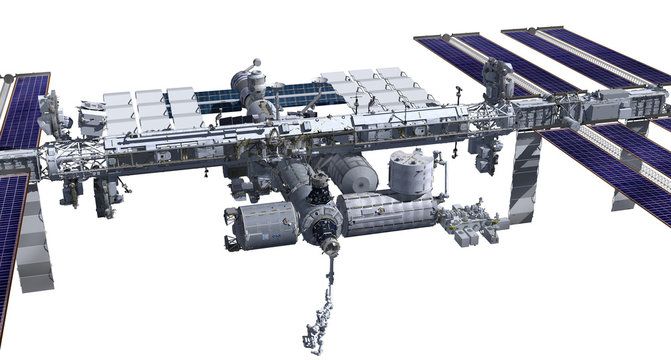 Zenith side of the International Space Station