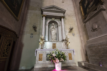 Montpellier Cathedral, properly the Cathedrale Saint-Pierre de Montpellier, a Roman Catholic cathedral and a national monument of France