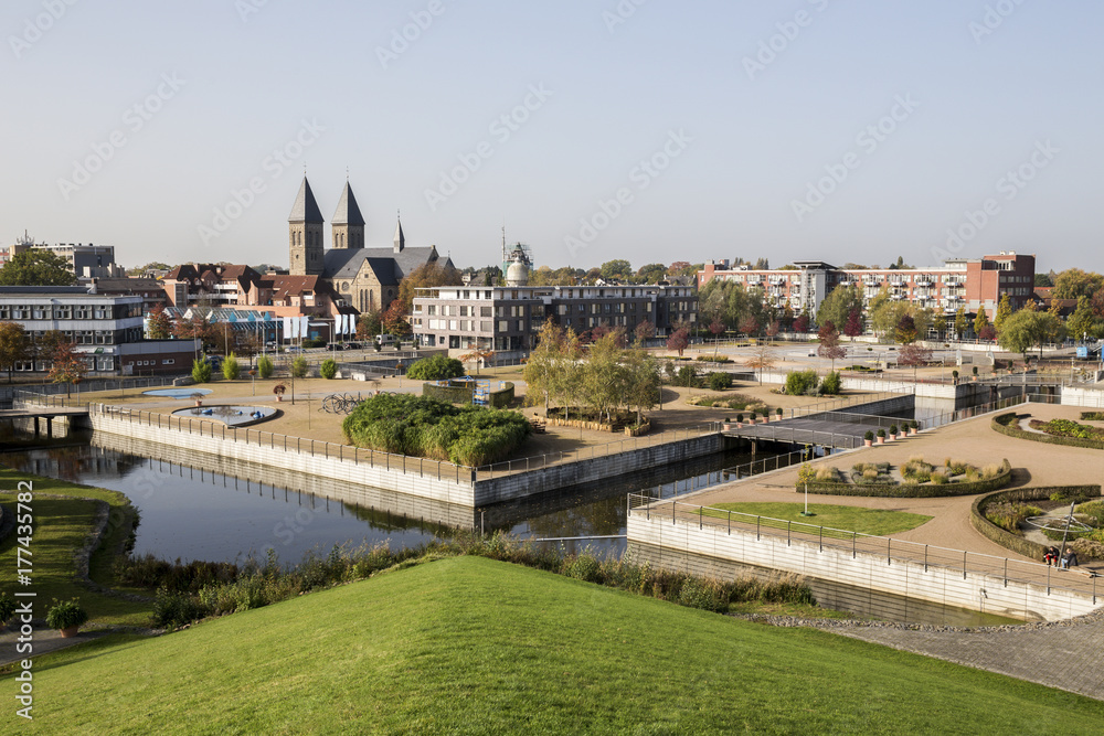 Wall mural gronau city nrw germany