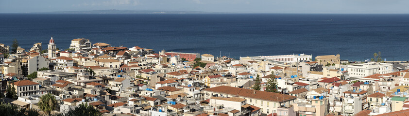 Panoramic view of Zakynthos Town