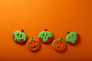 Halloween holiday funny cookies