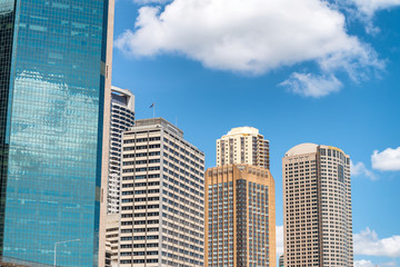 Fototapeta premium Sydney skyline and skyscrapers, New South Wales, Australia