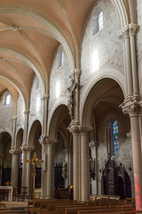 Fototapeta premium église, saint pals de mont, haute loire, france