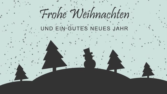 Weihnachten - Zauberhafter Winterwald (in Gr&uuml;n)
