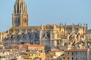 Church of Santo Tomé, Toledo, Spain - obrazy, fototapety, plakaty