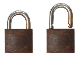 Fototapeta premium Rusty Padlock
