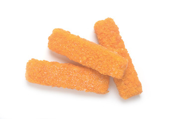 Frozen fish fingers