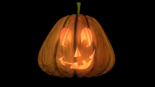 pumpkin lantern goofy color