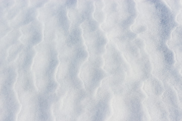 white snowy surface