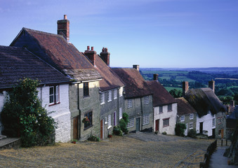 Golden Hill, Shaftesbury, Dorset, UK
