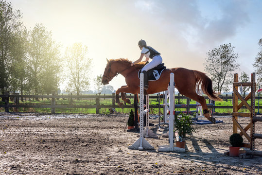 jeune fille en concours cso