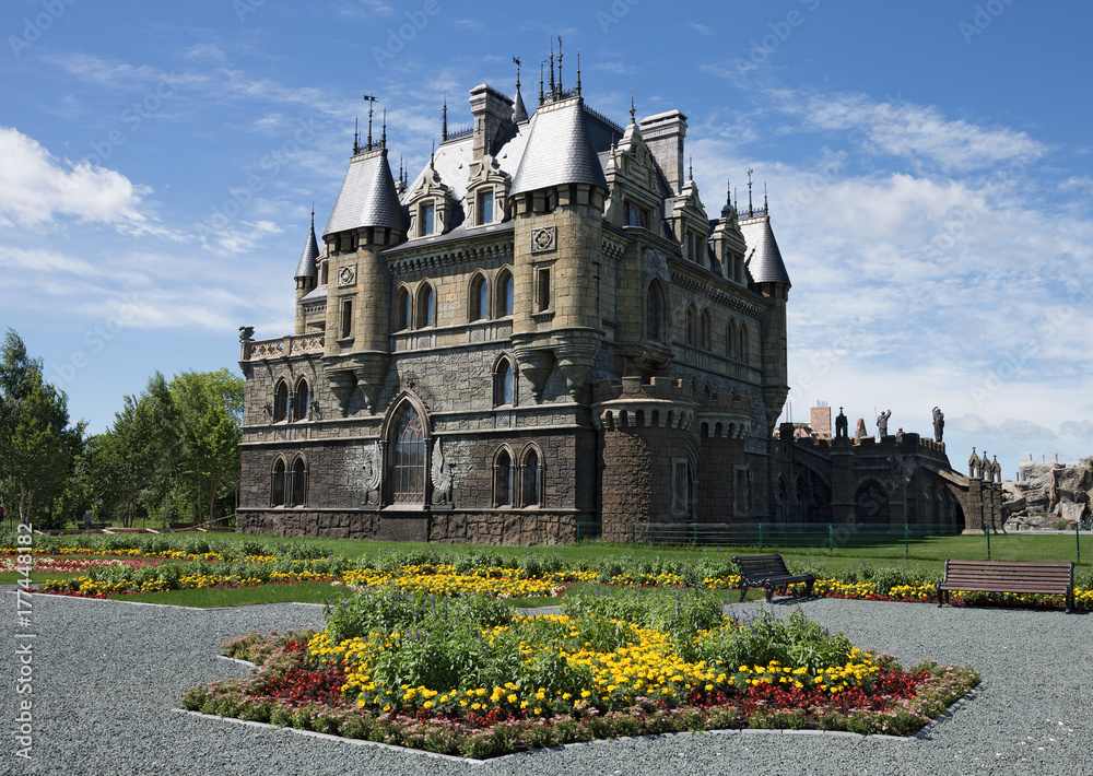 Wall mural medieval castle