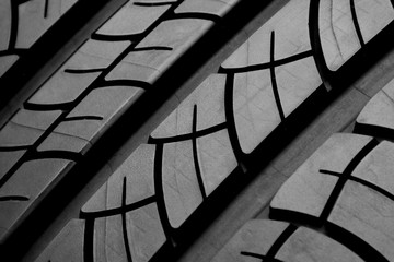 Tire texture - background
