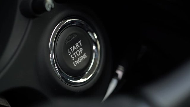 Button to Start the Car Engine