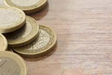 Several official currencies of the European Economic Union