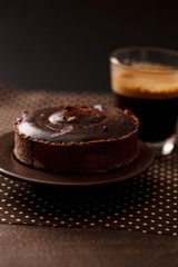 chocolate tart