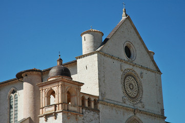 Fototapeta premium Bazylika San Francesco z Asyżu - Umbria