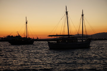 Atardecer en Mikonos